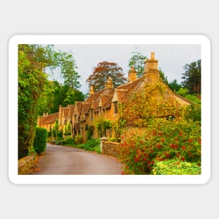 Castle Combe Cotswolds Cottages Sticker